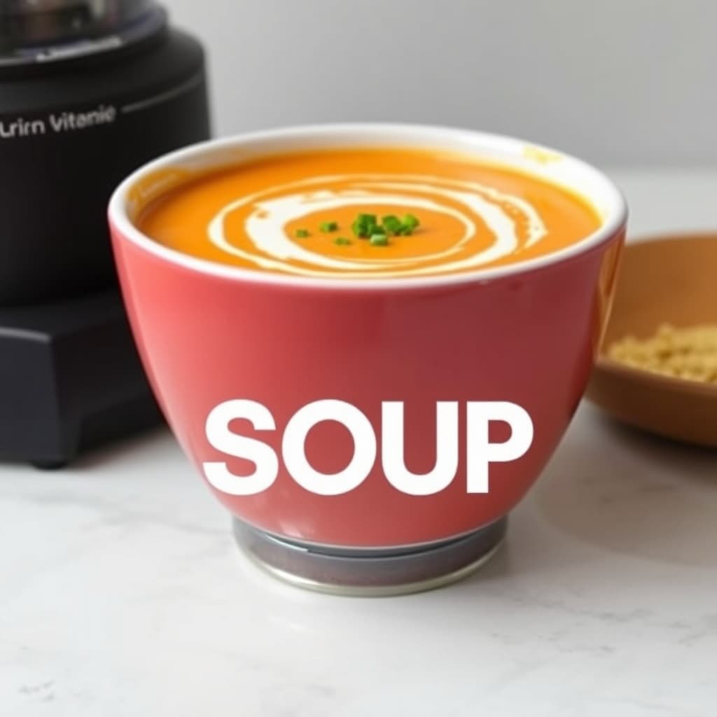 Vitamix-søtpotetsuppe