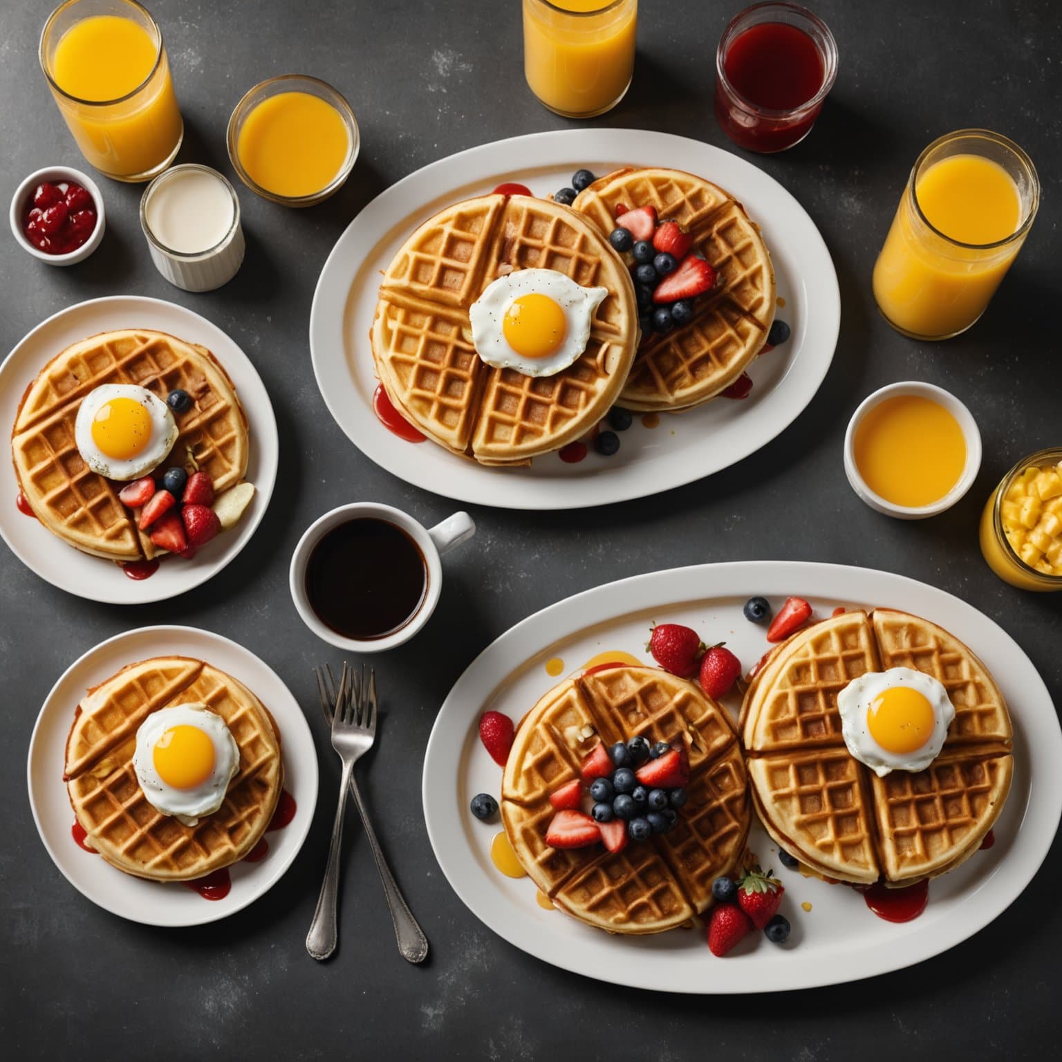 Waffle House® frokost-etterligning