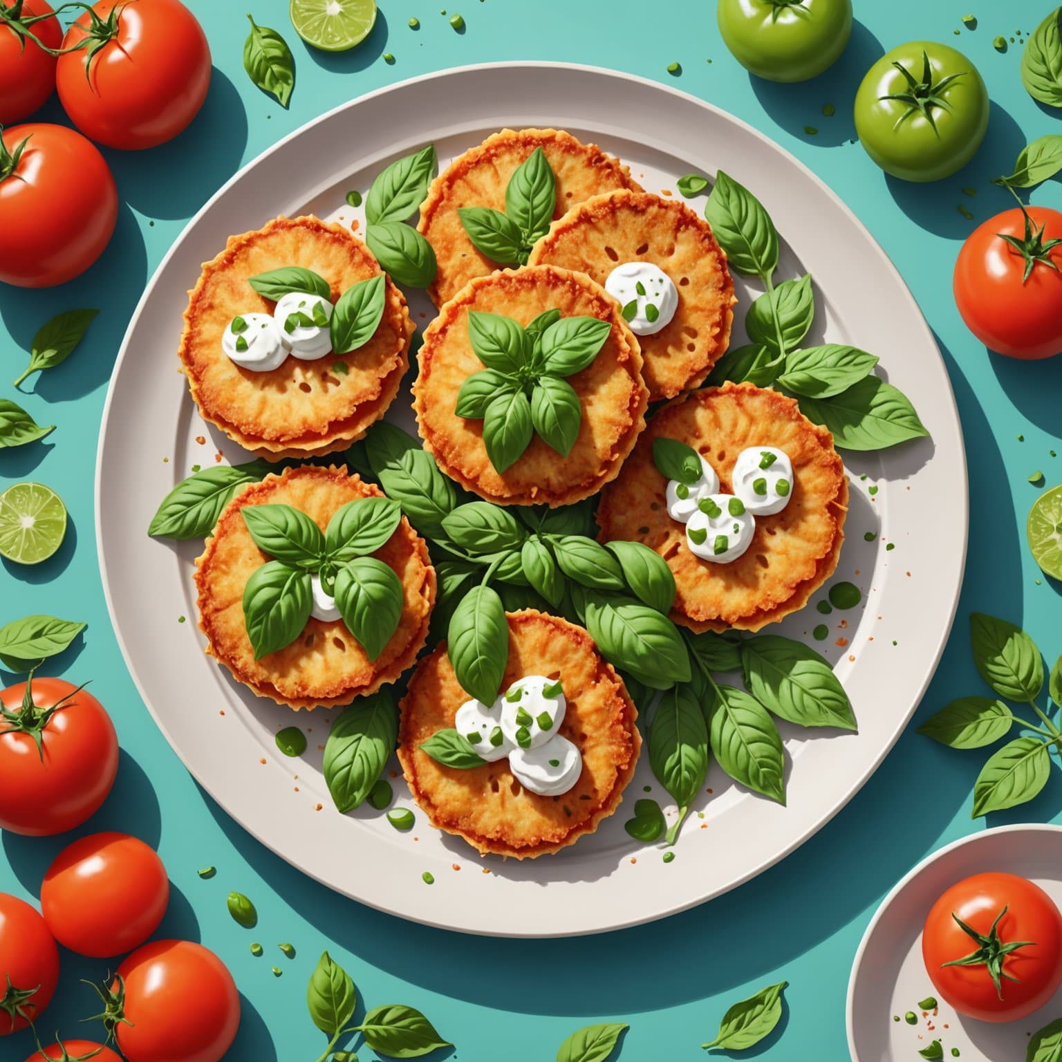 Whoa, mamma, stekte grønne tomater