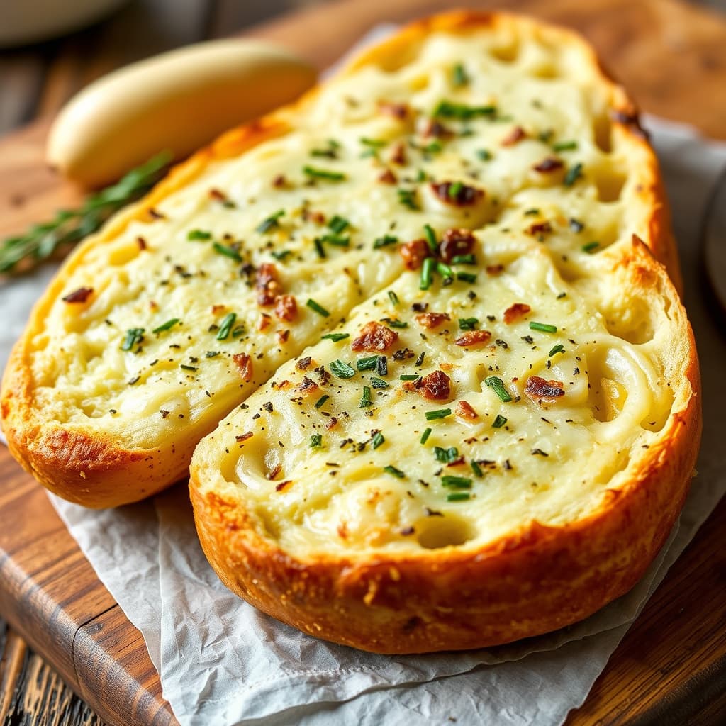 Wolfangs hvitløksbrød