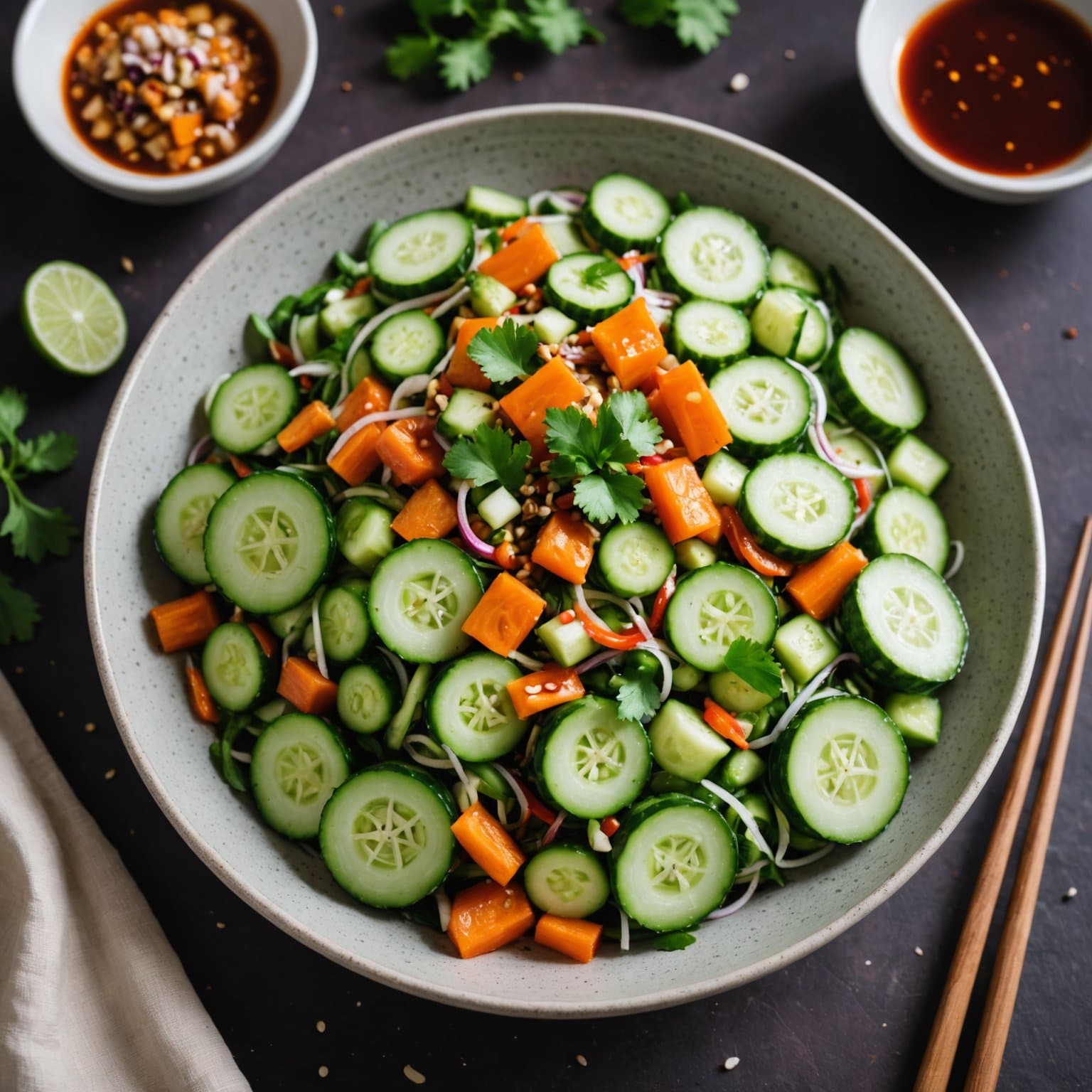 Yam Taeng (Krydret agurksalat)