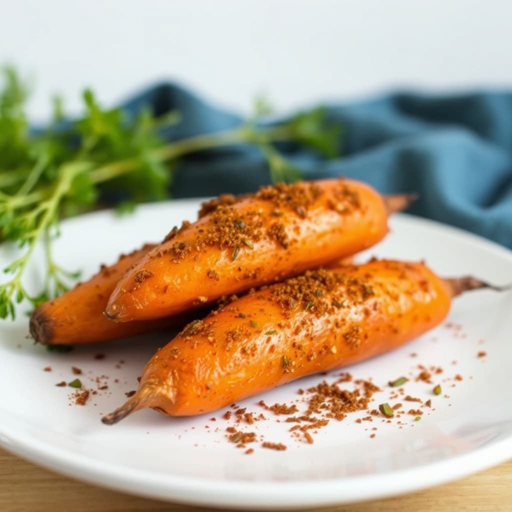 Yams med ristet krydderblanding