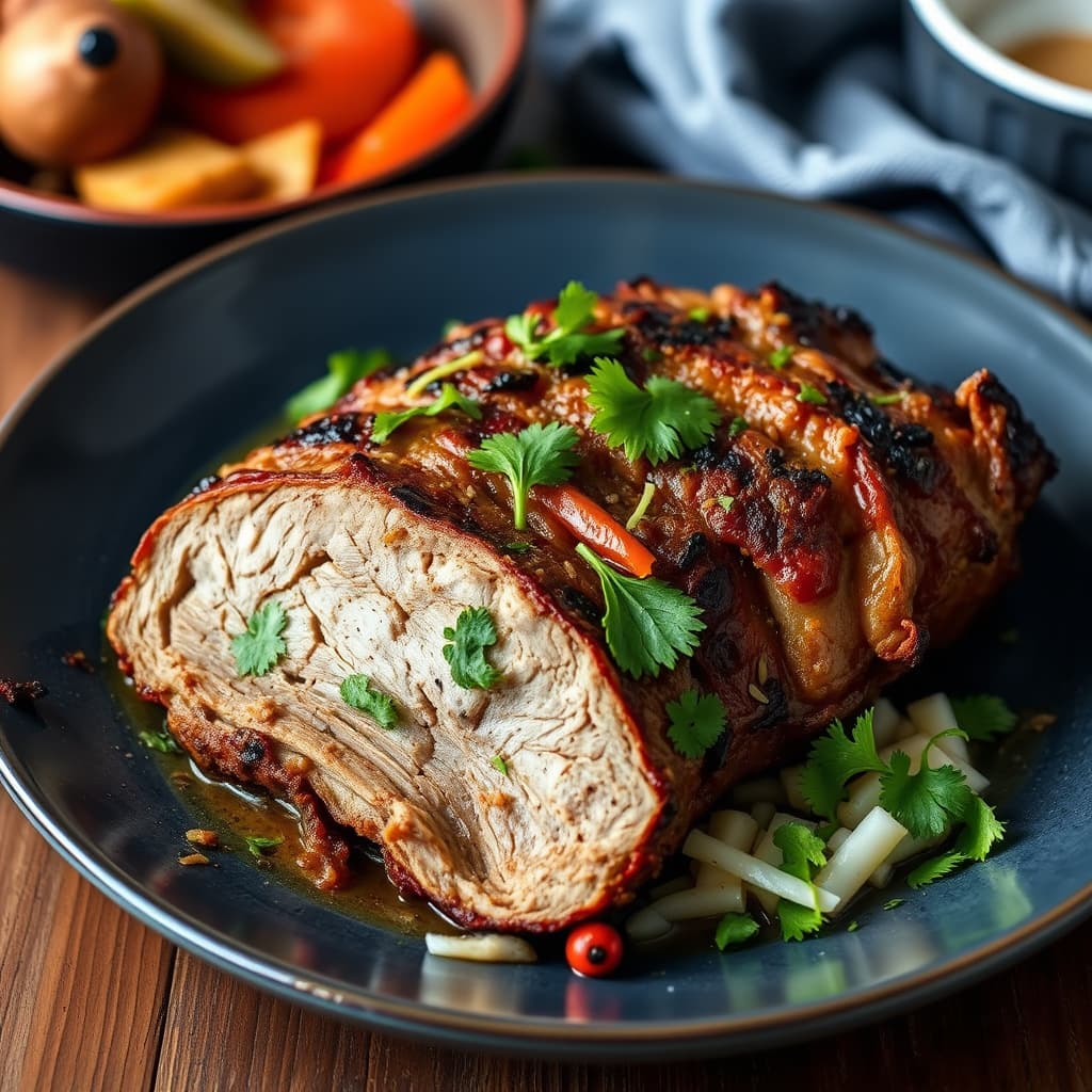 Yucatansk stil svinenakke