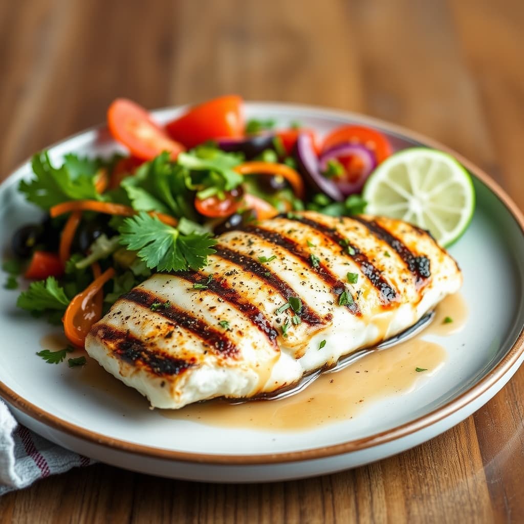 Yucateansk-stil grillet mahi-mahi